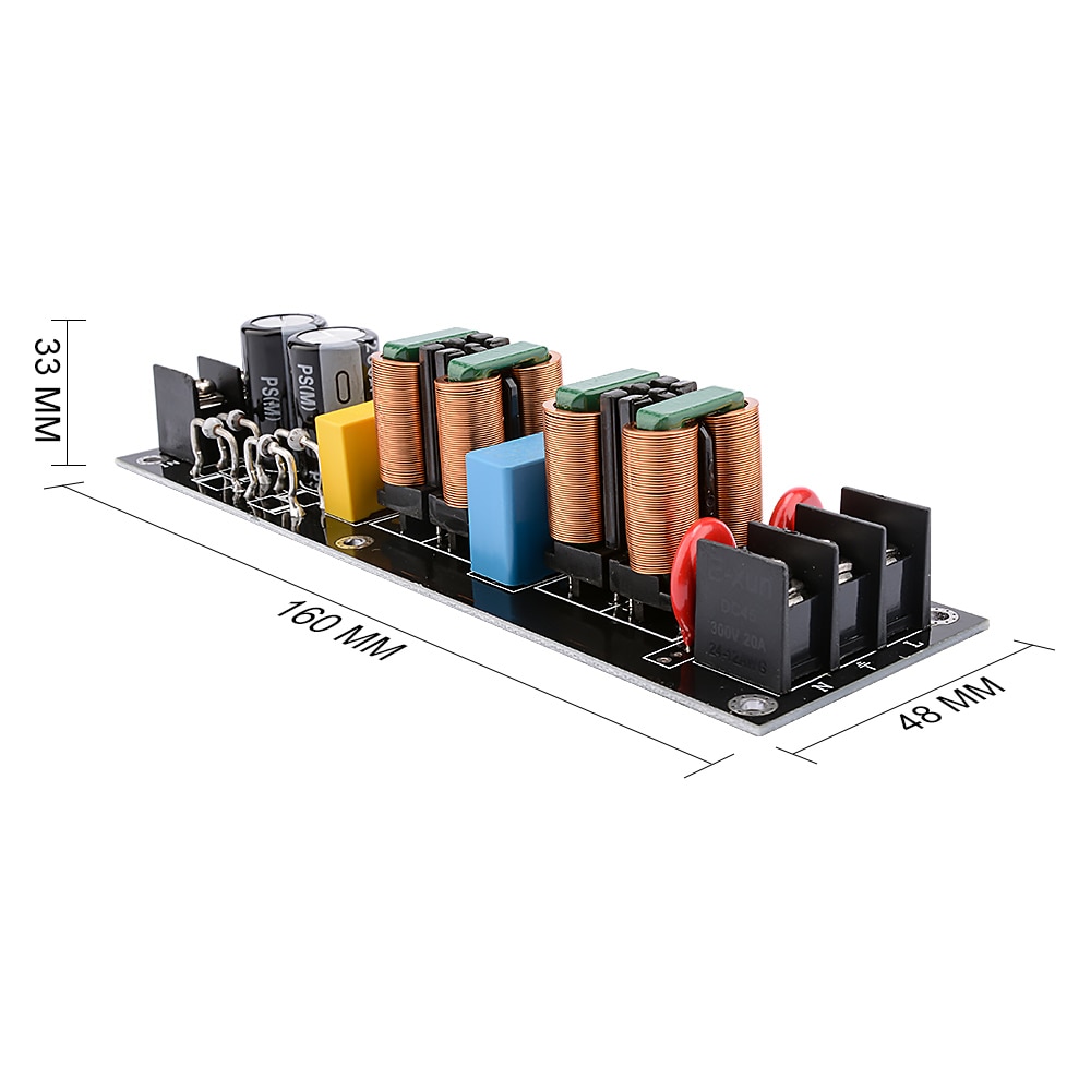 AIYIMA 2000W Begradigen Hohe Effizienz EMI Filter Modul EMI Hohe Frequenz Filter DC Komponente Energie Luftreiniger AC110V-265V