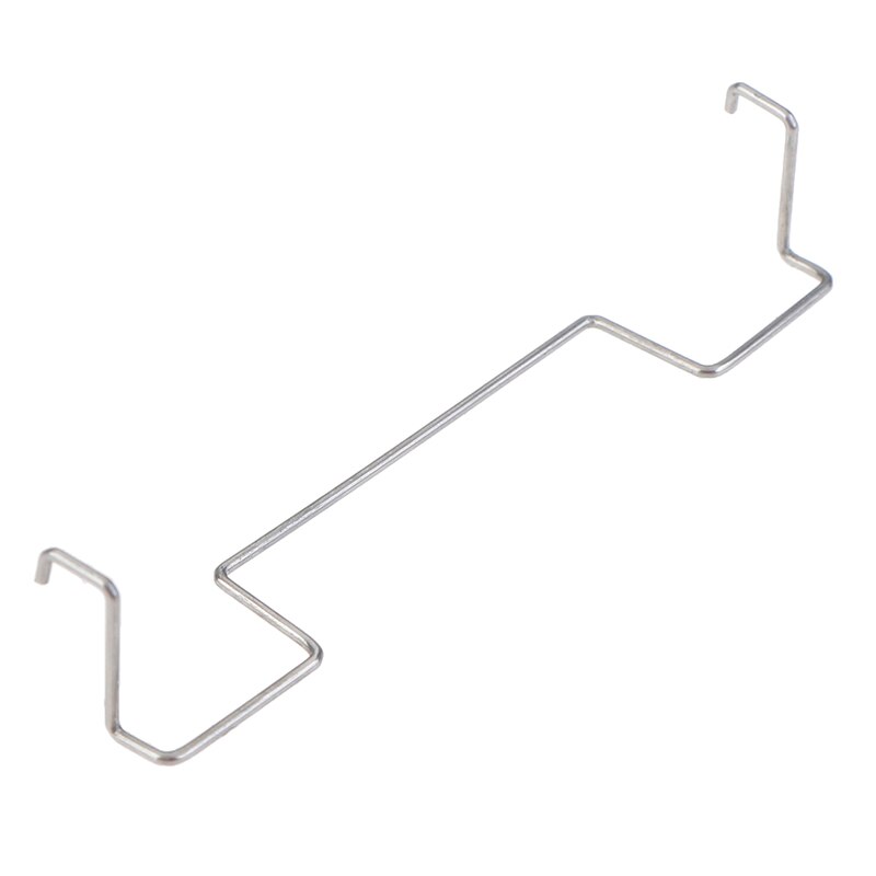 1Pair 8cm Computer CPU Radiator Fan Buckle Steel Wire Fastener Accessories