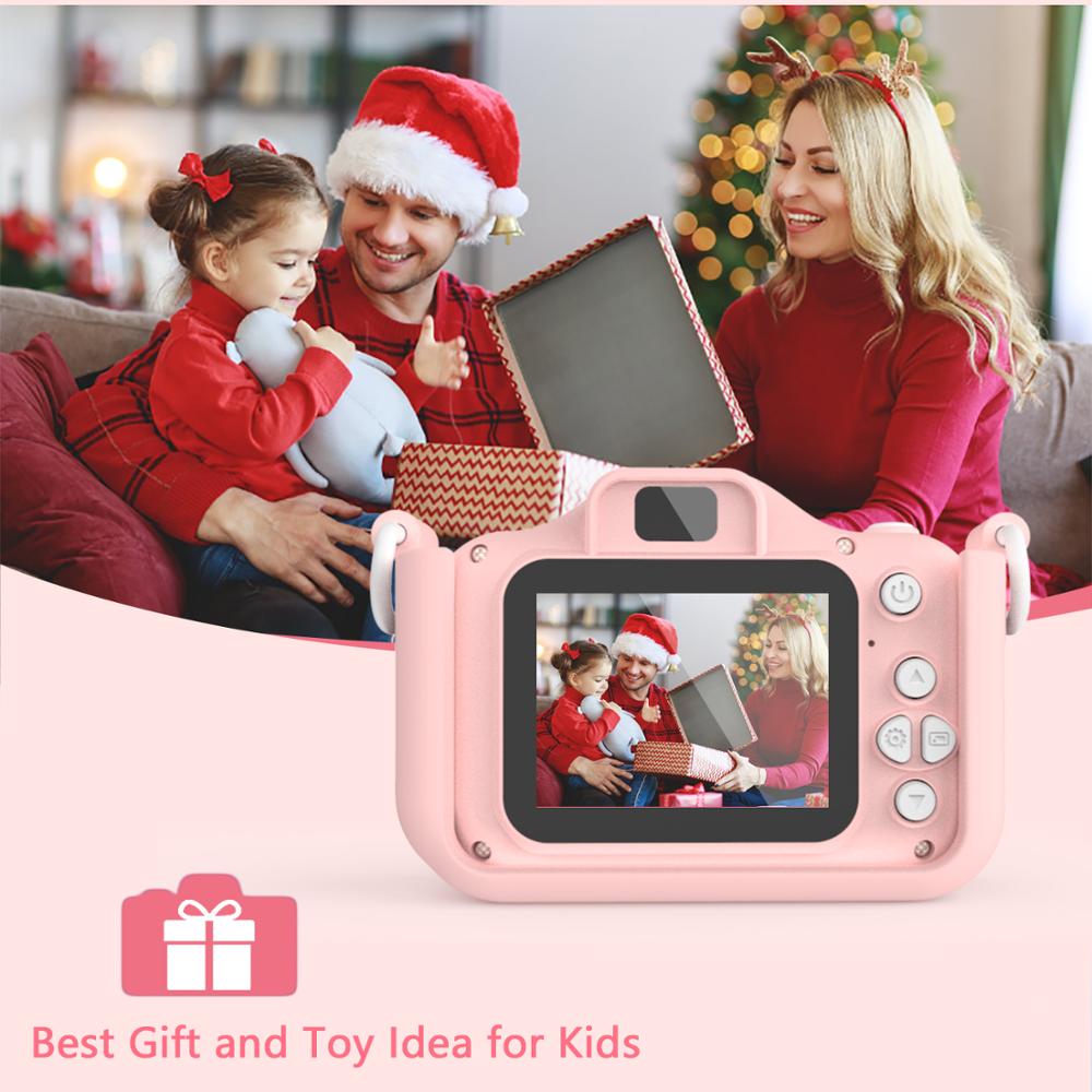 per Bambini Fotocamera da 2.4 Pollici 18MP Schermo Hd video registratore per Le Ragazze Dei Ragazzi Regalo di Compleanno con La Carta di Tf 32 Gb macchina Fotografica Giocattolo