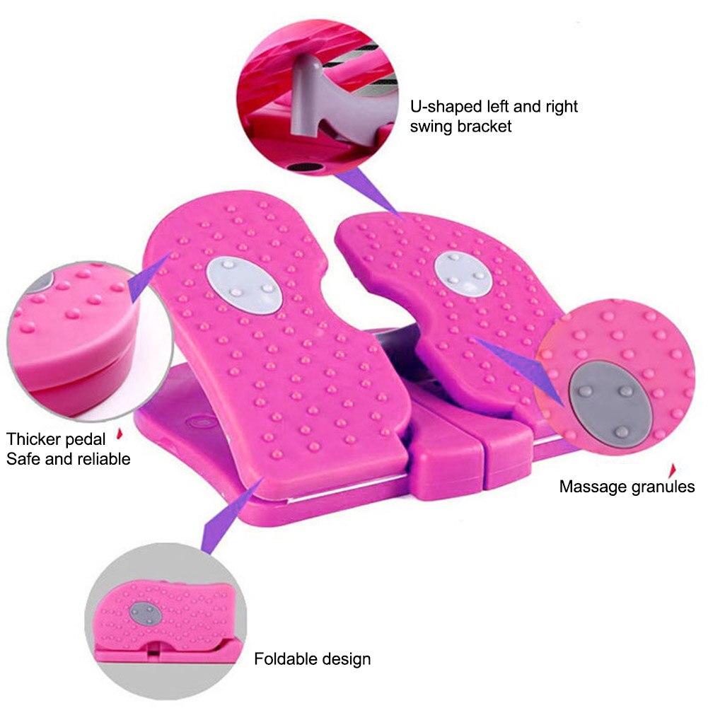 Perdita di peso arrampicata a casa portatile piede Stepper palestra Mini multifunzione muto attrezzature per il Fitness macchina per tubo da stufa In site