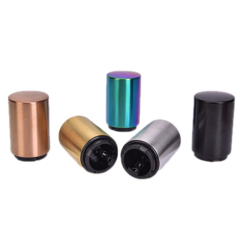 Pocket Rvs Flesopener Automatische Push Down Soda Bier Cap Opening