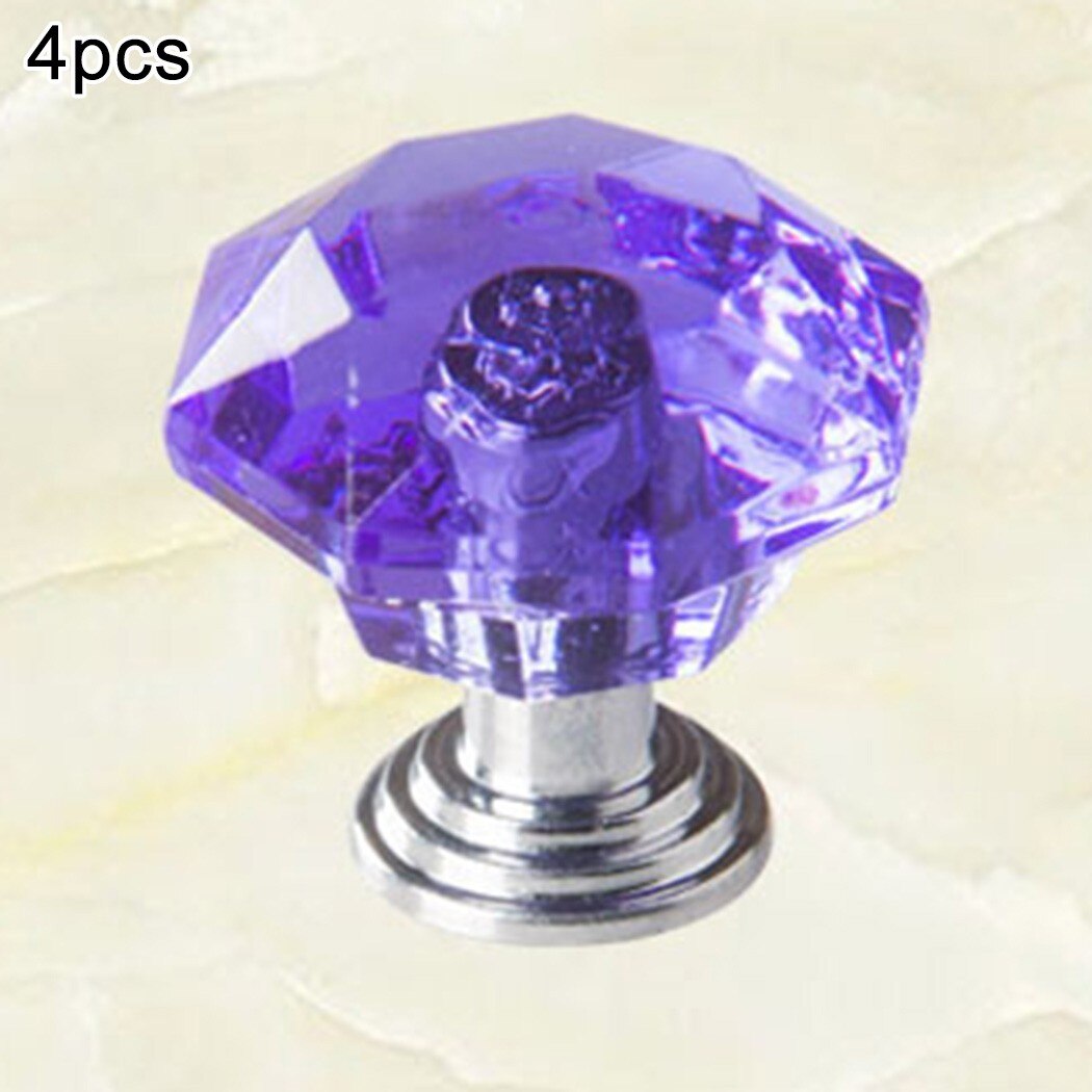 Diamond Handles Drawer Dressing Table Furniture Modern Acrylic Cupboard