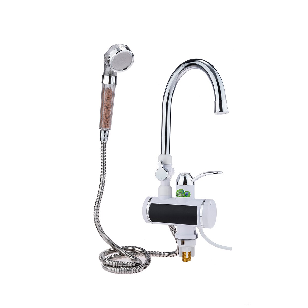 Grifo de 220V, calentador de agua eléctrico para ducha, calentador de pantalla LCD, grifo de agua , grifo eléctrico para cocina, calentador de agua: Shower
