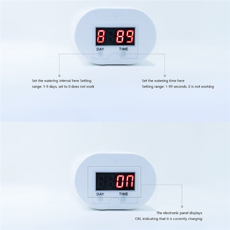 8/4/2 Head Automatic Watering Machine Timed Quantitative Drip Irrigation System Watering Kit Home Garden Plant Sprinkler Device