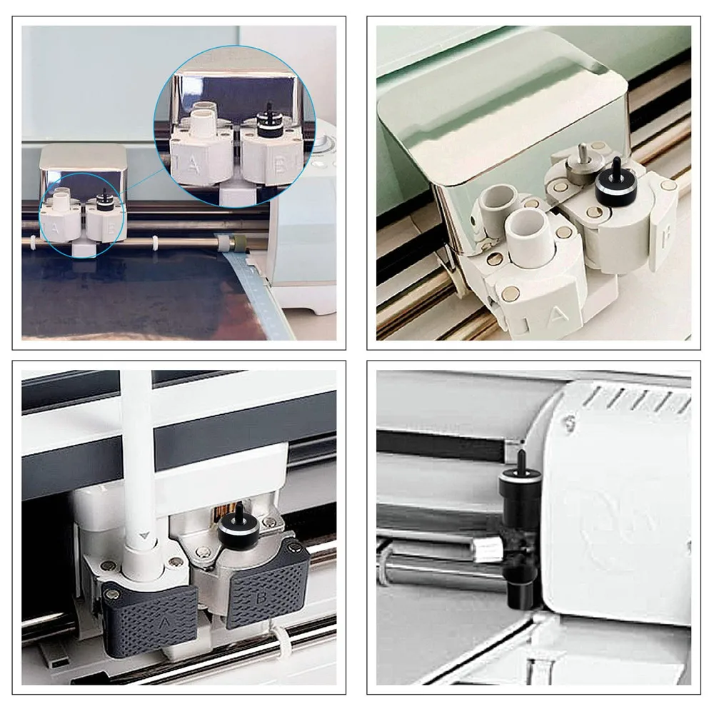 Lames de remplacement pour outils électriques, 30/45/60 degrés, pour traceur, Roland Cricut