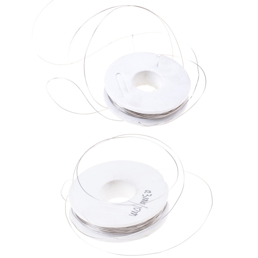 10M * 0.3Mm Nichrome Draad Hoge Dichtheid Coils Premade Coil Voor Elektronische Verstuiver Verwarming Draad