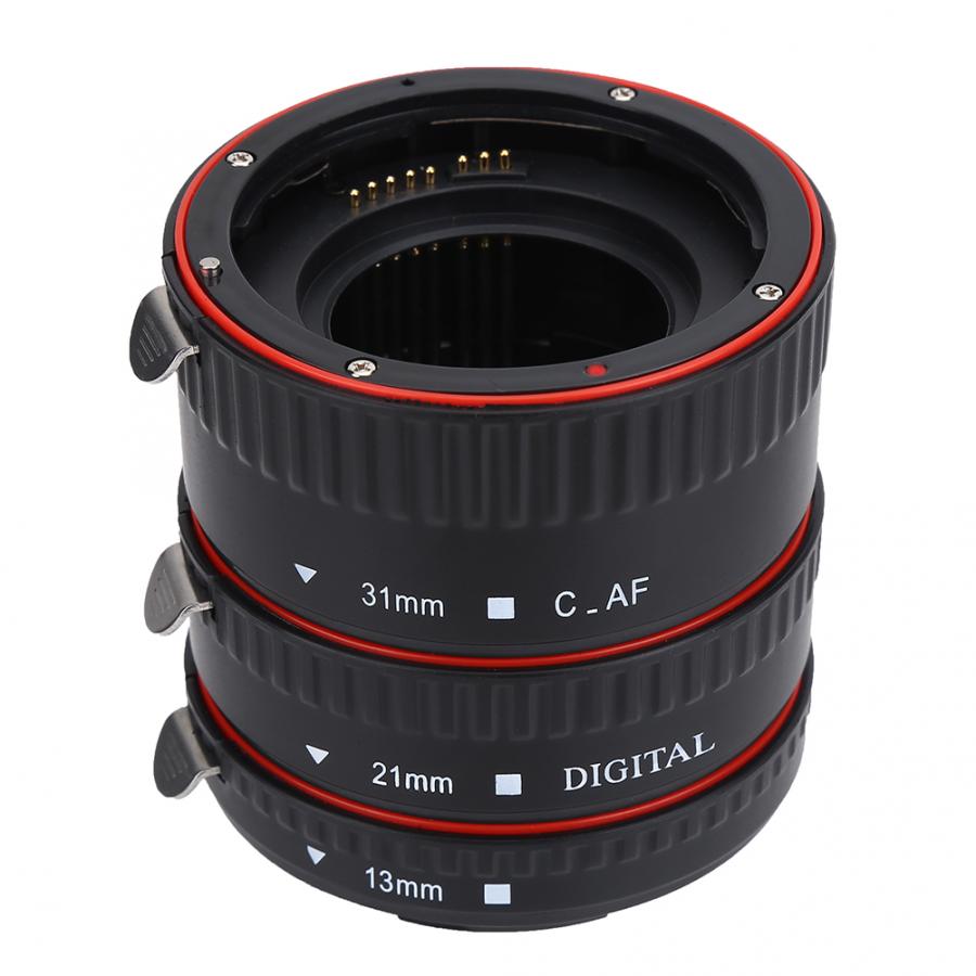 Auto Focus Macro Extension Tube/Ring 13mm & 21mm & 31mm for Canon EOS EF Lens Mount for Close-up Shot