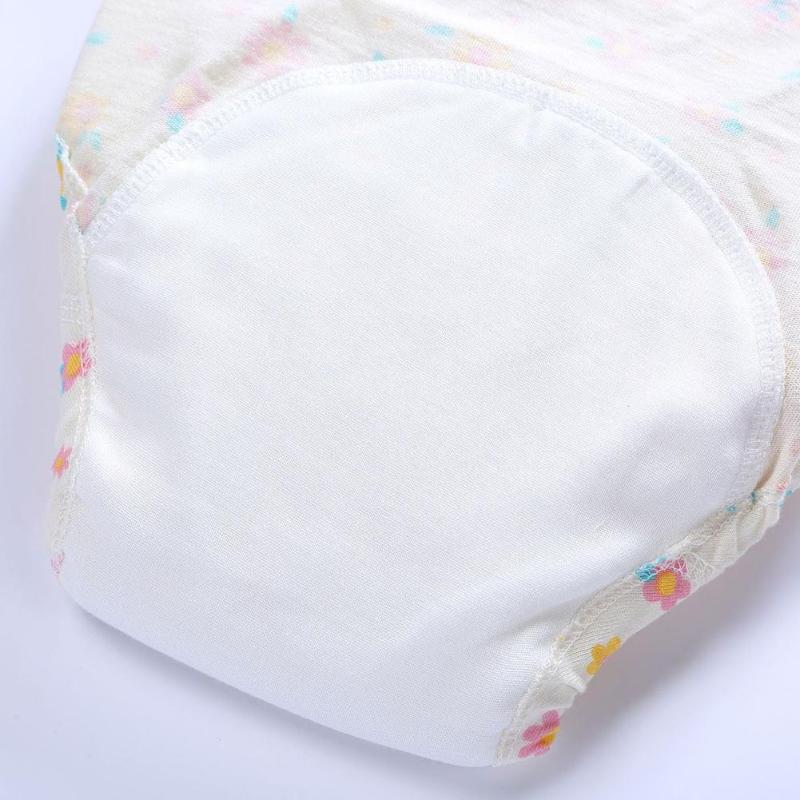 6pcs Diapers Training Pants Reusable Cute Baby Personality Breathable Cartoon Printing Splicing Wrap Cloth Nappy Changing