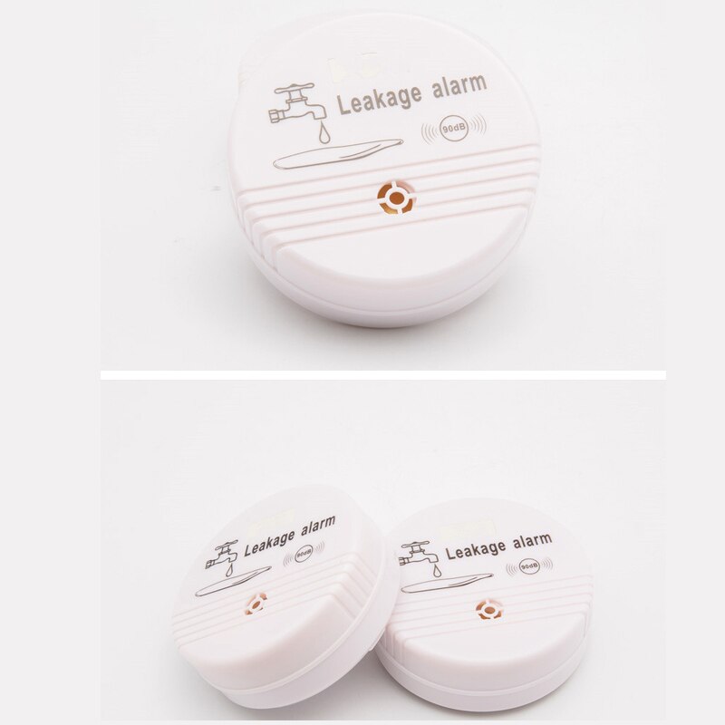 Wireless Water Leak Detector Sensor 85 dB Volume Water Leakage Alarm for Home Security Kitchen Toilet Floor