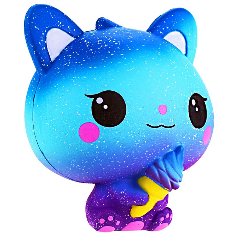 Squeeze Speelgoed Zachte Gestoomde Gevuld Broodje Panda Decompressie Bal Trage Rebound Speelgoed Squishy Ijs Kat Ijs Kinderen speelgoed: 1