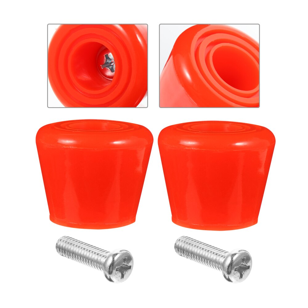 4pcs Roller Skates Brake Block Roller Skates Brake Pad Braking Shoes Holder