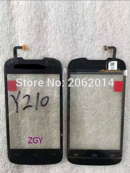 Pantalla táctil ZGY para Huawei Ascend Y210 Y210D U8685D Y200, Sensor de digitalizador táctil, piezas de repuesto para Panel de lente de cristal frontal