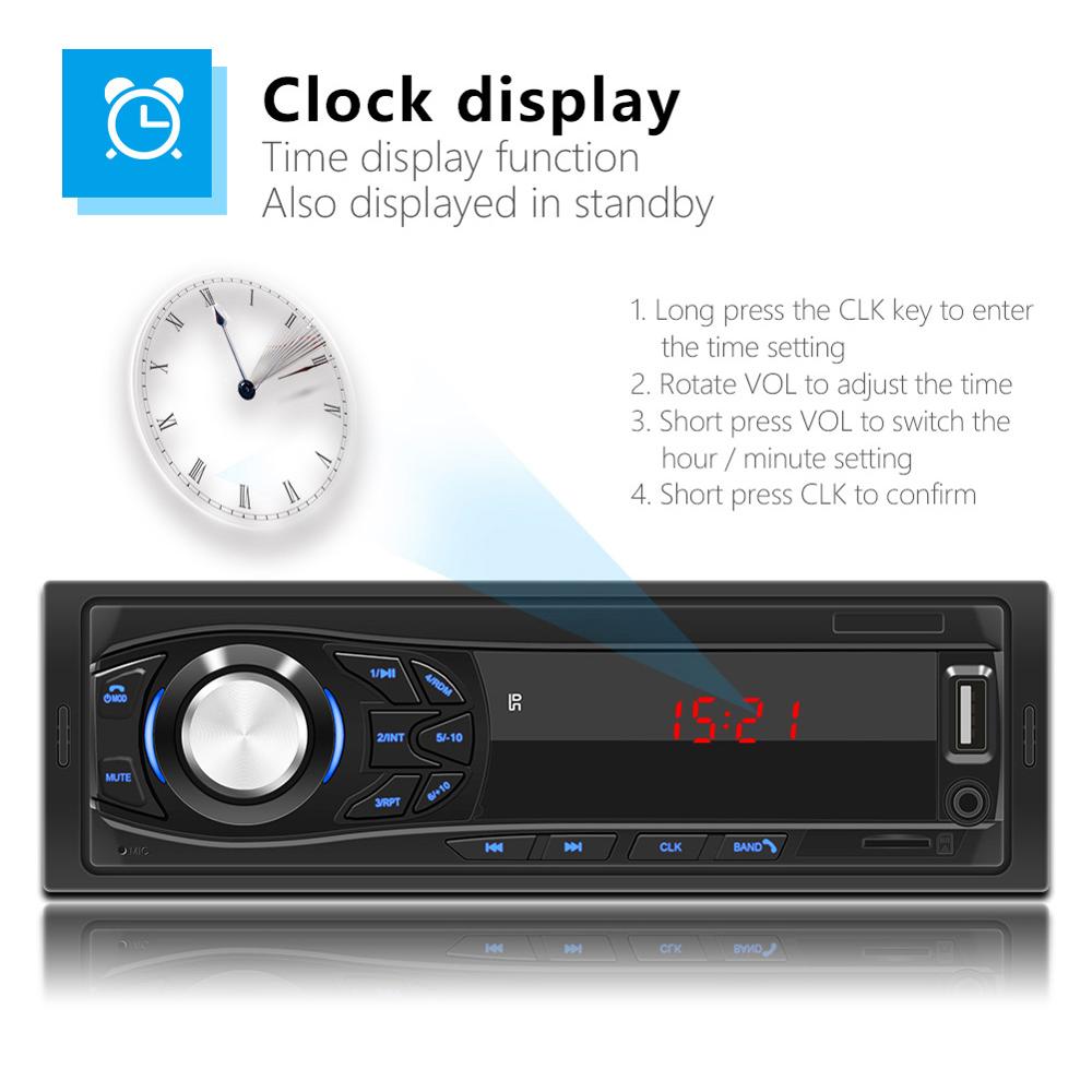 Universal 7" HD Touch Screen 2 Din Car Radio Dash MP5 Bluetooth USB FM Radio Audio Stereo MP3 Player