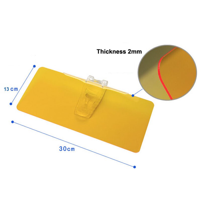 Car Sun Visor Goggles For Driver Day And Night Anti-dazzle Mirror Automobile Sun-shading Block