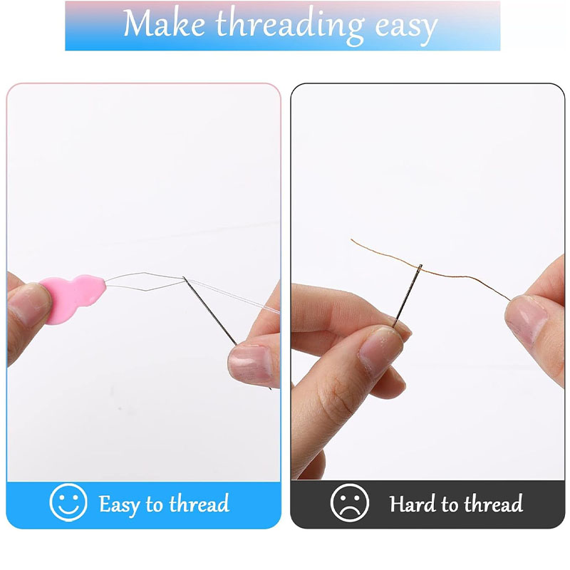 Enhebrador de agujas, herramienta de inserción de puntadas para máquina de coser, herramientas de costura de hilo automático, accesorios de costura hechos a mano, 10 Uds.