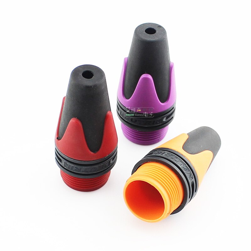 1pcs/10pcs BXX NEUTRIK color xLR plug tail sleeve left and right channel color identification for NC**XX NC3FXX NC3MXX