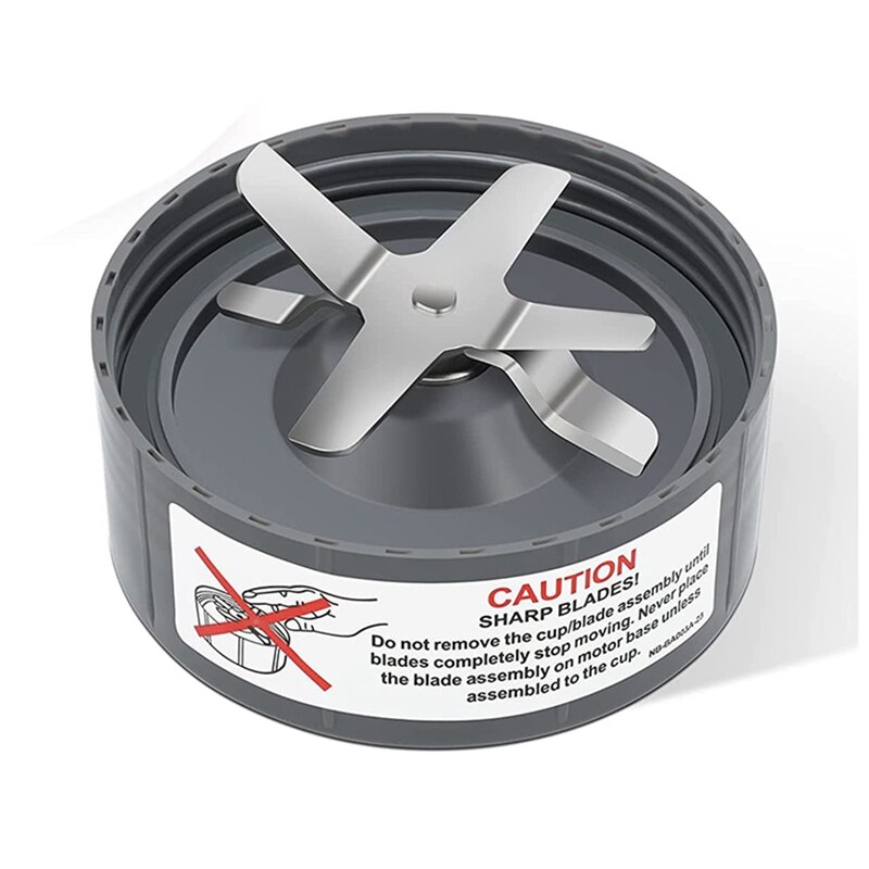 Piezas de Repuesto aptas para Nutribullet, Extractor de repuesto de 600 vatios, 900 vatios, cuchilla para licuadora, accesorios para tazas