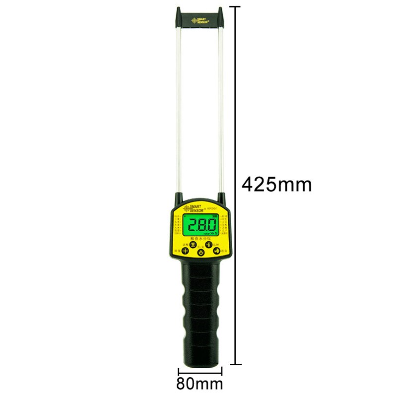 DIDIHOU Digitale Getreide Feuchtigkeit Meter Sensor Tester für Mais Weizen Reis Bohne Weizen