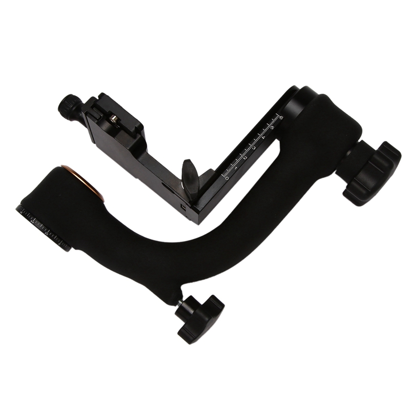Kamera-gimbal-stativkopf für kameras mit hoher tragkraft, teleobjektiv, 1/4 schrauben , 48mm durchmesser