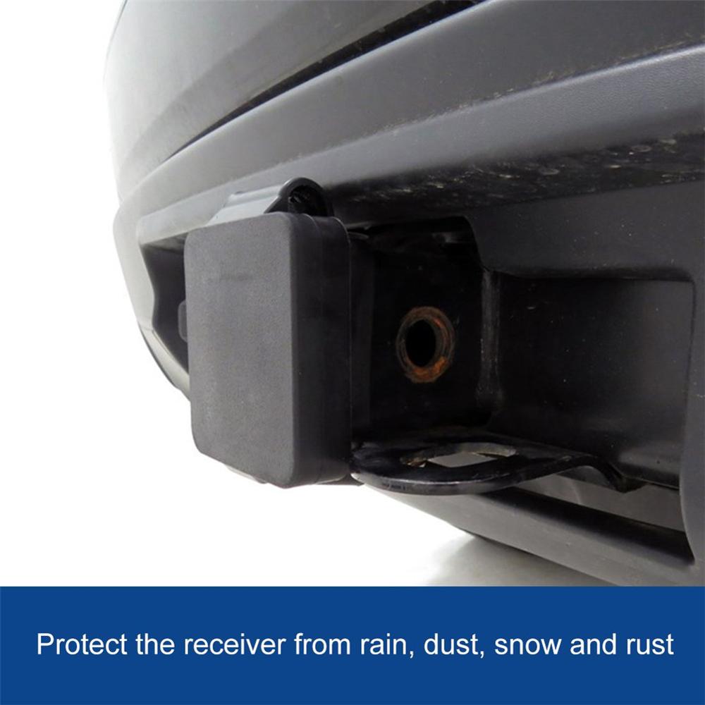 50X50 Mm Auto Trekhaak Cover 2 Inch Tow Ontvanger Buis Plug Cap Zwart Trekhaak Insert Compatibel