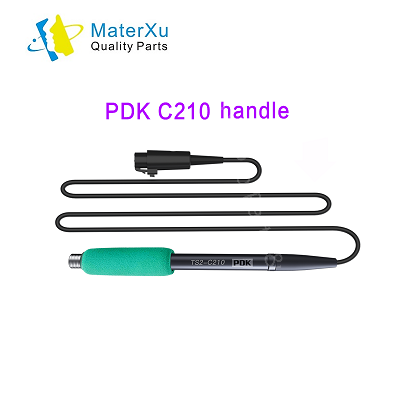 MasterXu-mango de soldadura i2C PDK C115 C210 C245, Kit de soporte para JBC SUGON OSS GVM T36 T28, piezas de repuesto para Estación de soldadura: C210 Handle