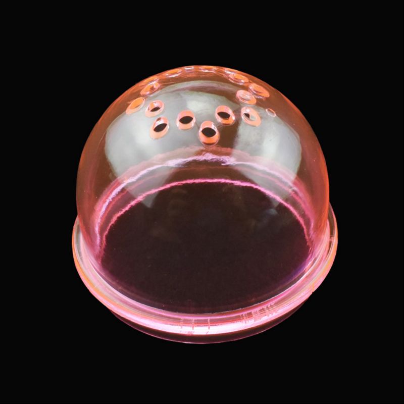 DIY Hamster Tunnel External Tube Stopper Plug End Cap Interface Fitting Cage Baffle Accessories with Ventilated Holes: Pink