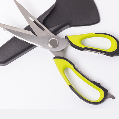 Kitchen multifunctional stainless steel scissors bottle opener kitchen tools Kitchen scissors Fridge scissors