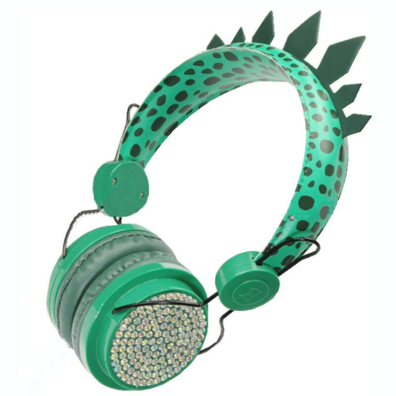 Casque licorne Bluetooth 5.0, avec Microphone, pour ordinateur portable, téléphone, PC, MP3, tablette, appareil Audio, de noël: green