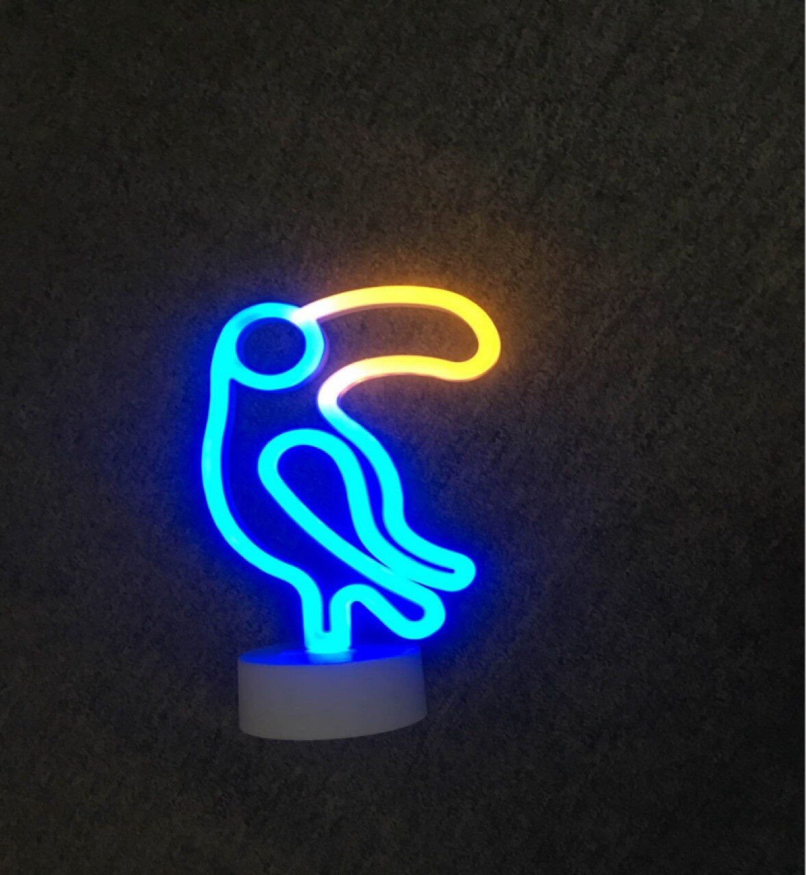 LED Neon Sign Light Pumpkin Bat Popsicle Party Decoration Neon Lamp Halloween Birthday Party Home Decor Night Lamp: Woodpecker