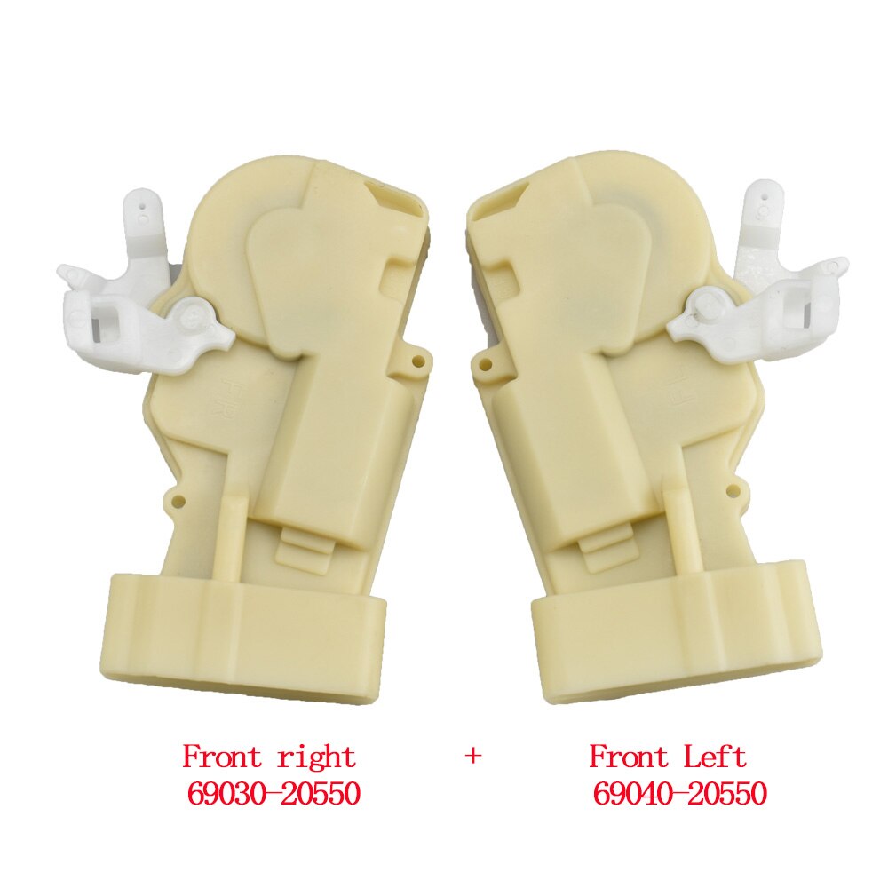 Actuador de cerradura de puerta, delantero, izquierdo 69040-20550 y delantero, Derecho 69030-20550 para Toyota Celica 2000-2005: LEFT-RIGHT