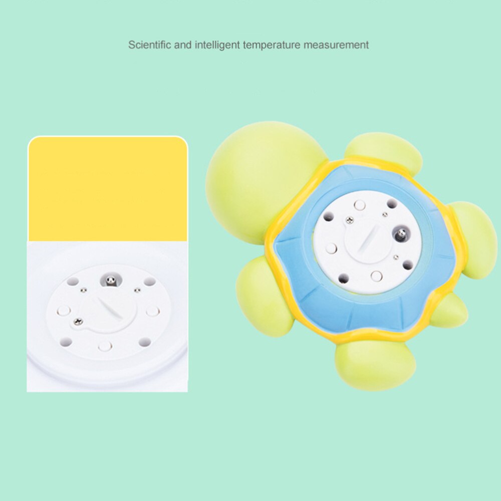 1PC Cartoon Electronic Water Thermometer Multi-Purpose Water Thermometer Alarm Adorable Turtle Bathing Toy Funny Turtle Color Ch