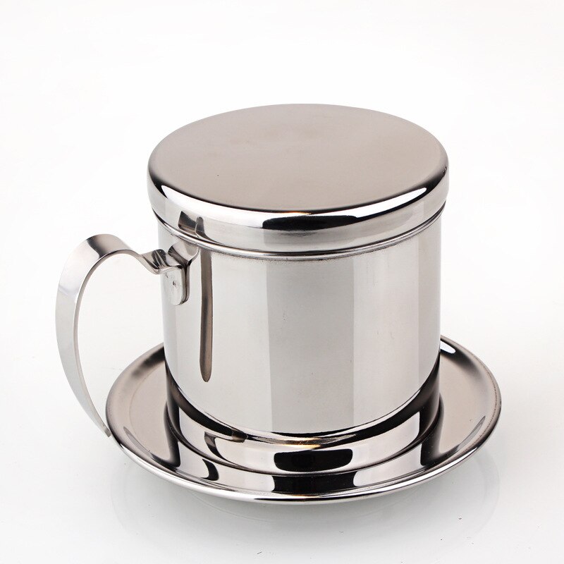 304 Stainless Steel Vietnamese Coffee Pot Coffee Filter Pot Drip Pot Filter-Free Coffee Pot