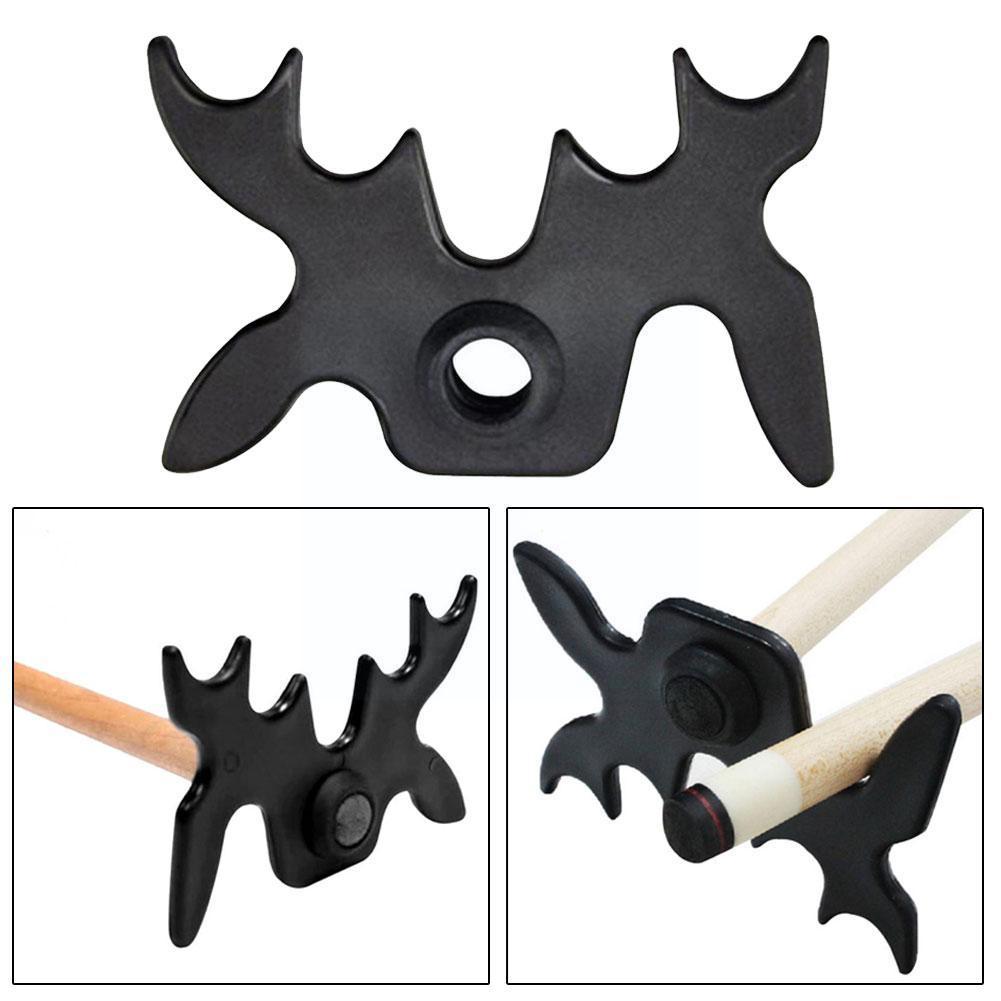 Billiards Cue Rack Bridge Antlers Rod Holder Cue Cues Snooker Pool Stick Billiard R8v9