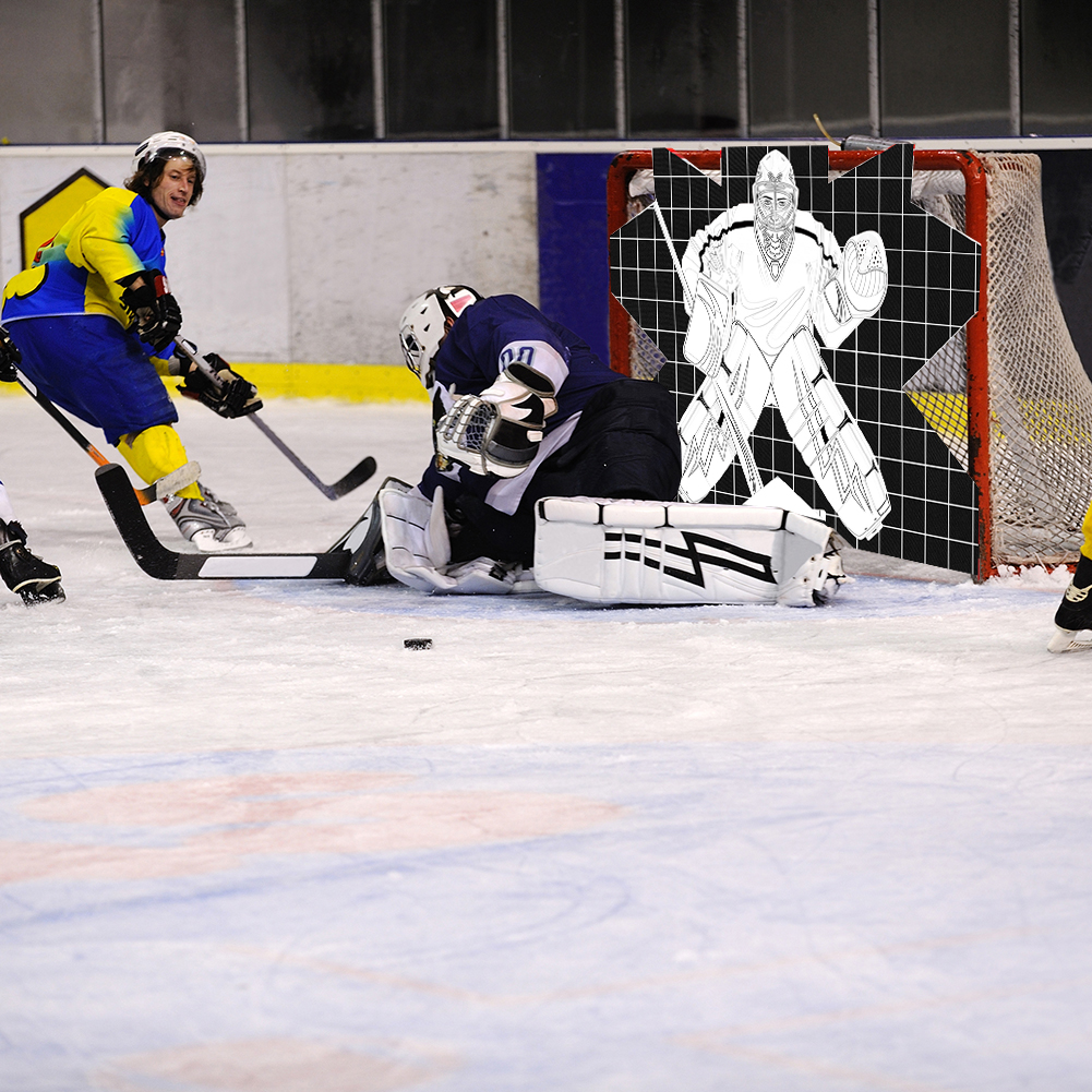 Hockey Keeper Schieten Doel Hockey Doel Oefendoel Hockey Schieten Trainingshulpmiddel voor alle vaardigheidsniveaus