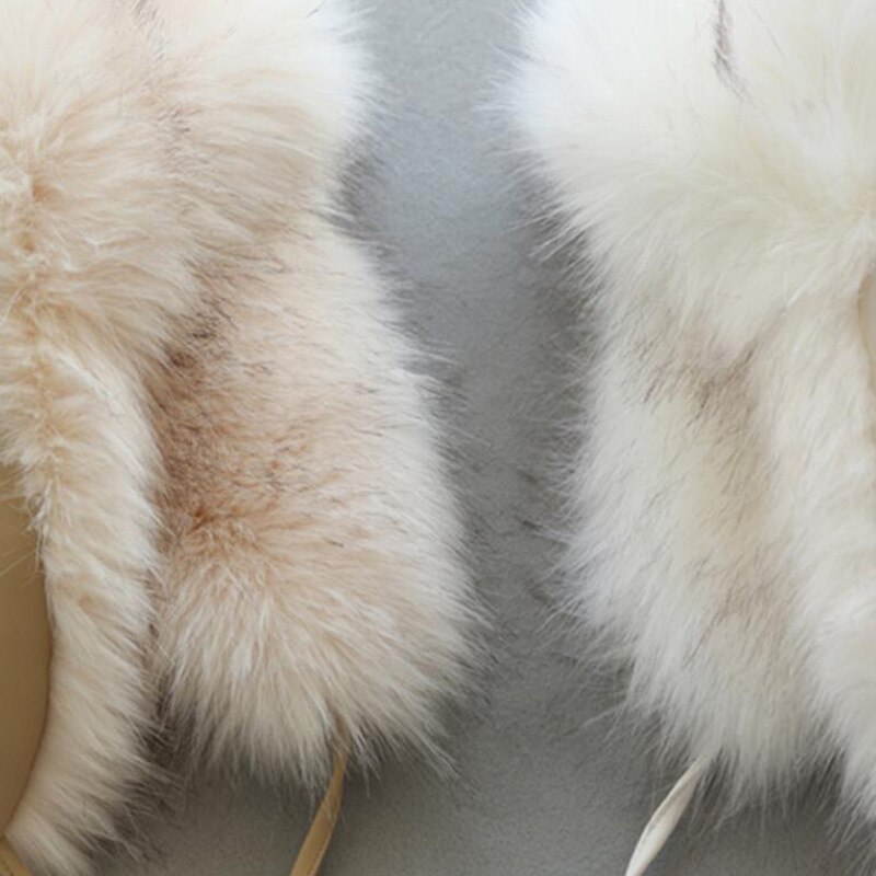 Kinderen Faux Fur Hoed Lederen Vos Bontmuts Lei Feng Thermische Sneeuw Cap Muts Beschermen Oren Hoed winter Hoed