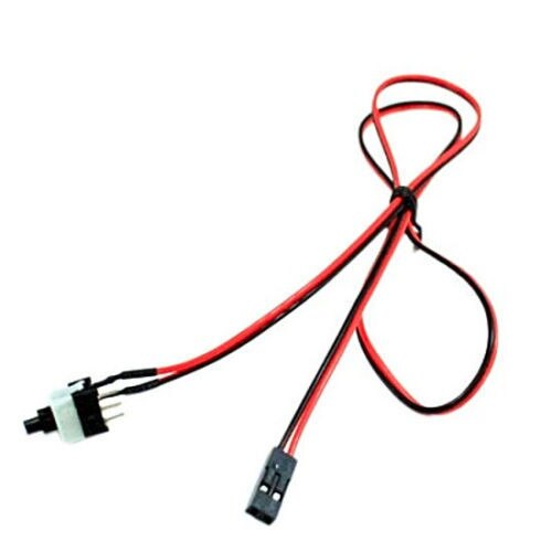 10x Power Cable and Button Switch for PC Replacement On Off Switch Reset 10pcs