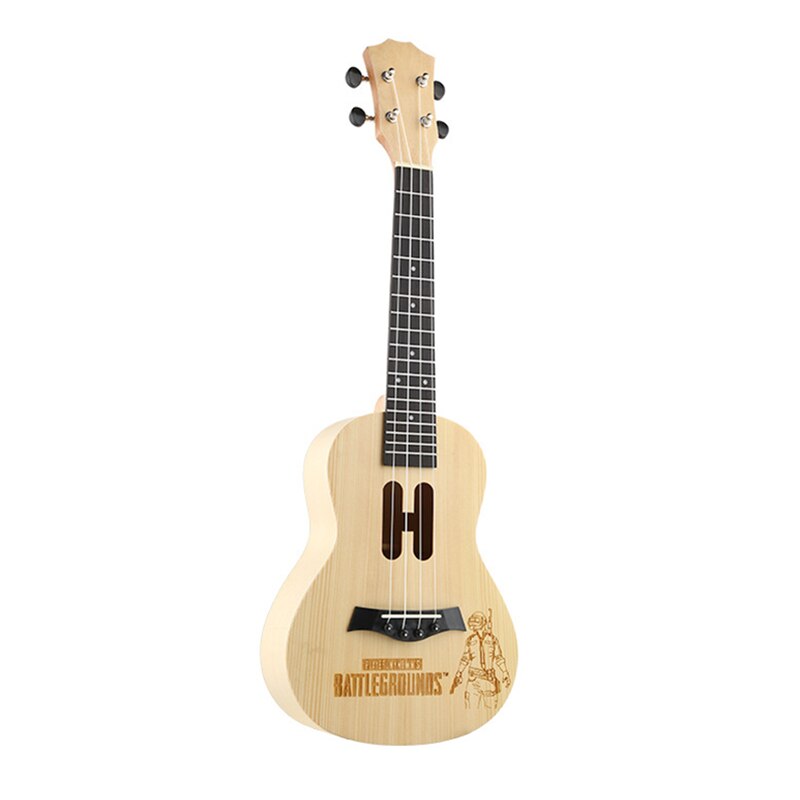 23 inch Ukulele Maple wood Mini Travel guitar Hawaii ukelele 4 kinds of patterns