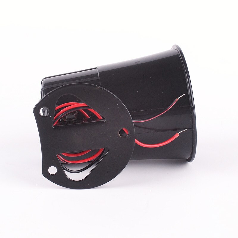 Bocina de sirena de alarma de seguridad para coche, alarma de carga para furgoneta y camión, 6 tonos, 12V,