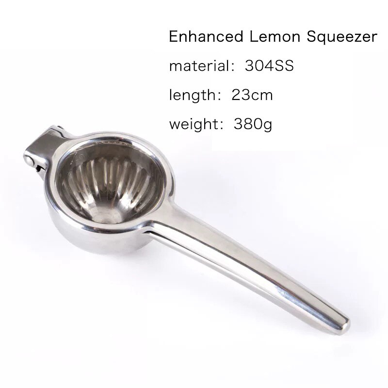 Bar soul citronpresser 304 rustfrit stål forbedret juicer kraftig manuel appelsinpresser juice presseværktøj: Forbedret type