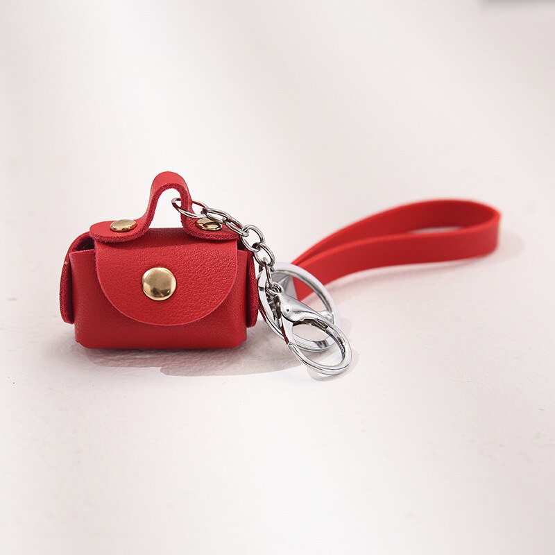 Neue Damen PU Leder Mini Brieftasche Auto Schlüssel Halfter Geldbörse Kupplung Tasche Haushälterin Keychain Kleine Handtasche Tasche Geldbörsen: verrotten