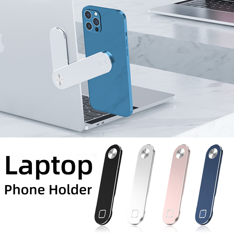Laptop Screen Support Holder Magnetic Folding Holder Side Mount Tablet Phone Stand Adjustable Display Desktop Bracket