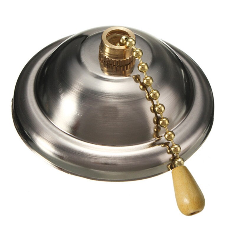 1pcs Universele Plafond Hanger Fan Wandlamp Pull-keten Schakelaar Socket Lamphouder 3A AC125-250V Ondersteuning: Pearl black