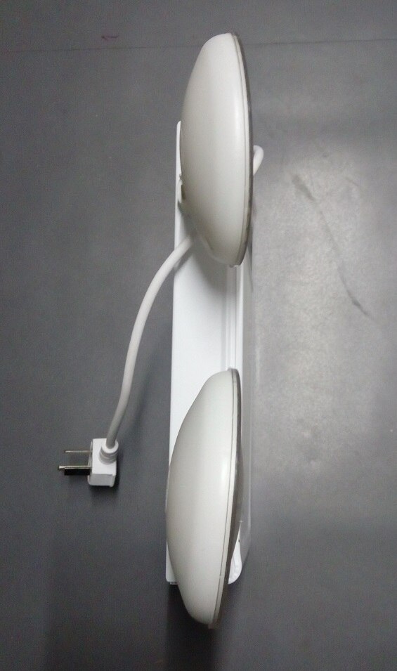 Doppelköpfe feuer notlicht isointernational führte ladelampe beleuchtung evakuierung indikator