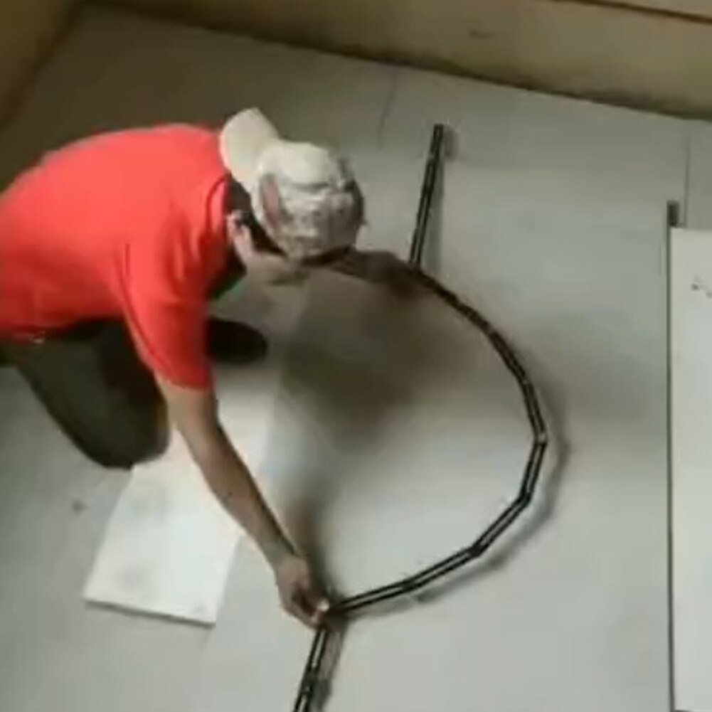 Multi Angle Measuring Rulers 12-Fold Aluminum Alloy Ruler tile opening and positioning Template Tool for Builders, Craftsmen