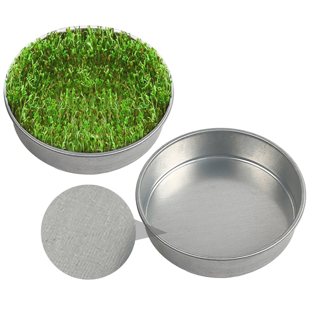 Hydrokultur Samen Keimung Tablett Sprießen Platte Wachsen Kindergarten Gemüse Sämling Topf Keimgerät Pflanzen Topf Ebene Gittergewebe Sprießen Deckel