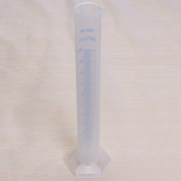Graduated Cilinder 100 Ml Plastic Graduated Cups Measuring Cylinder Graduated Cylinders For Laboratory School Education Home Use