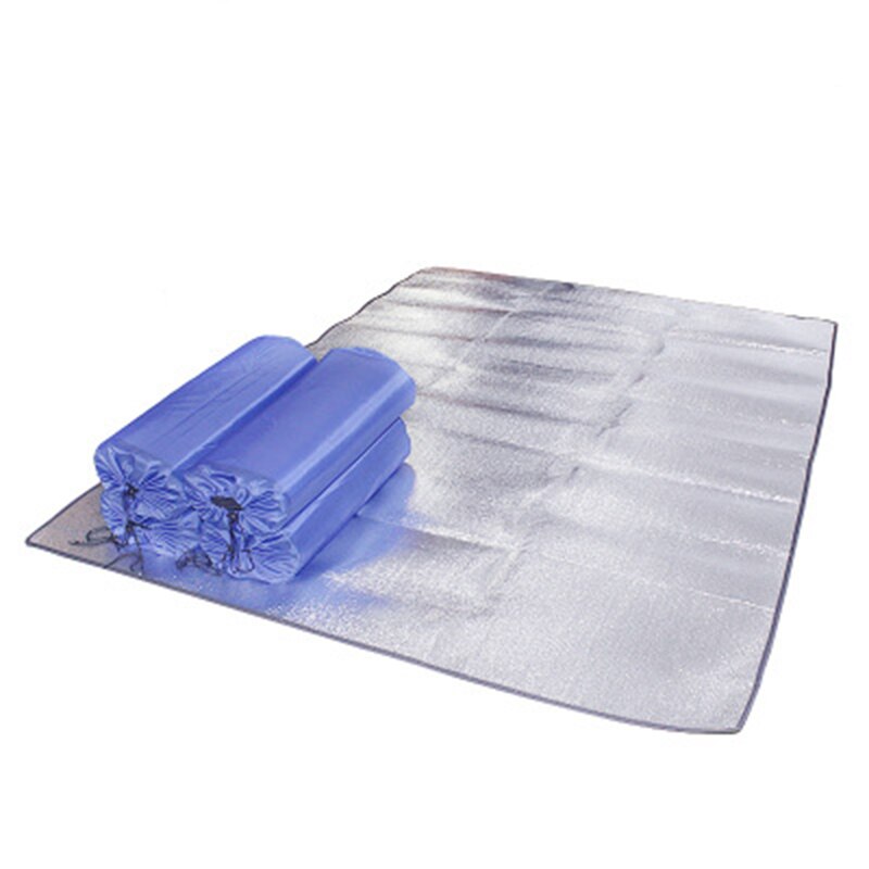 Portable Camping Mat Folding Waterproof Outdoor Pad with bag Insulation Foldable Picnic Mat Beach Blanket Sleeping Mattress