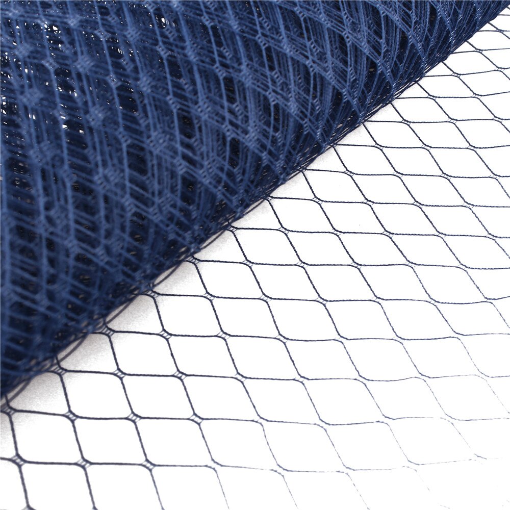 25cm*1m bryllup millinery net russisk sløring fuglebur slør gør-det-selv hat trimning hårtilbehør tyl kjole stof