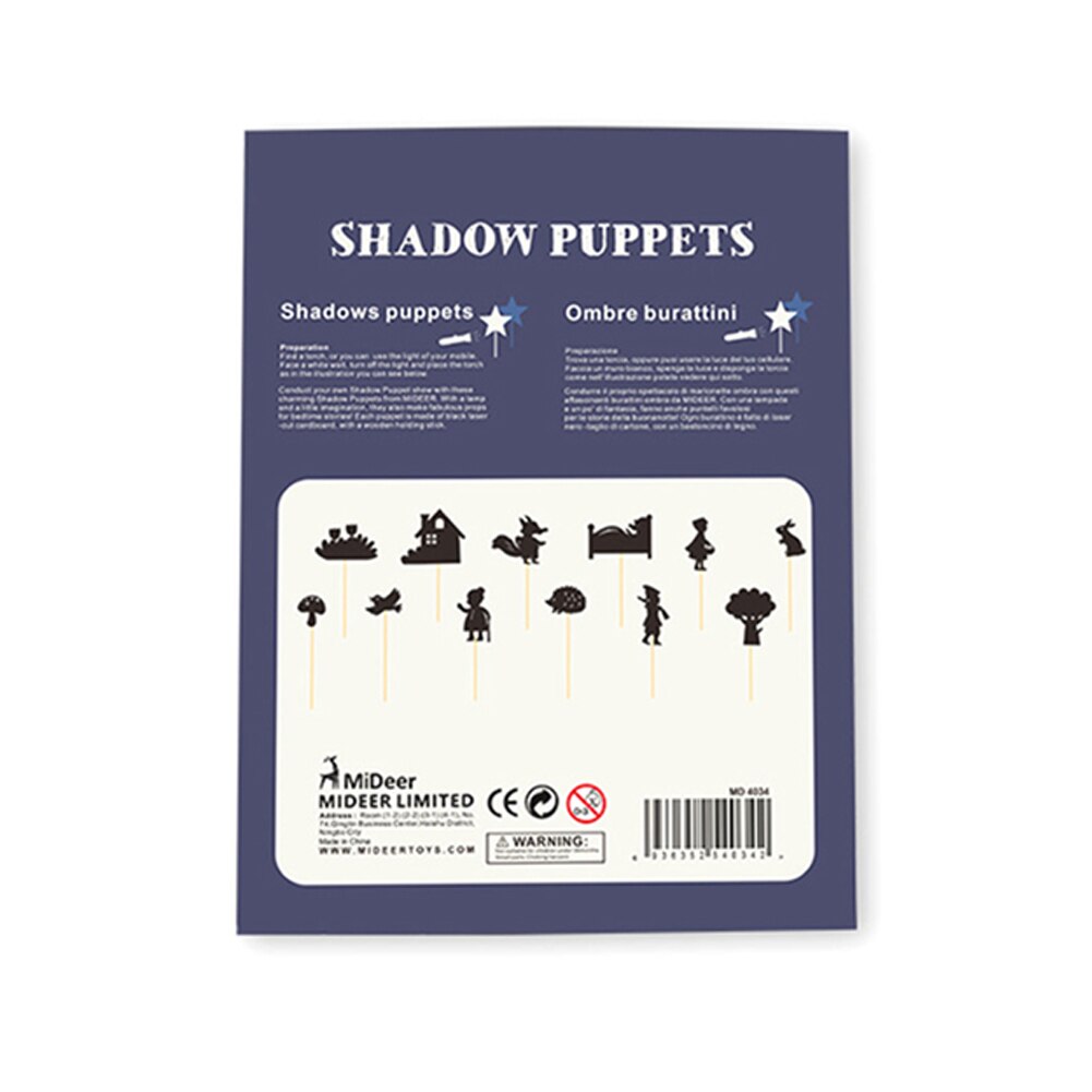 Kinderen Educatief Silhouet Game Fun Projectie Ouder-kind Interactieve Shadow Spelen Cognitieve Klassieke Speelgoed Set: B