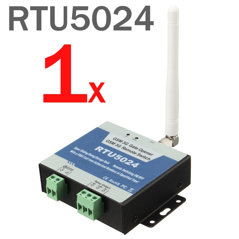 RTU5024 Gsm Gate Opener Relais Schakelaar Afstandsbediening Toegang Door Gratis Call Iphone En Android App Ondersteuning